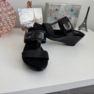 Ann Klein AK Sport slip-on sandal wedges wedges Size 10 M